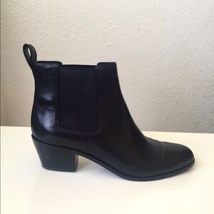 Via Spiga Black Ankle Boots